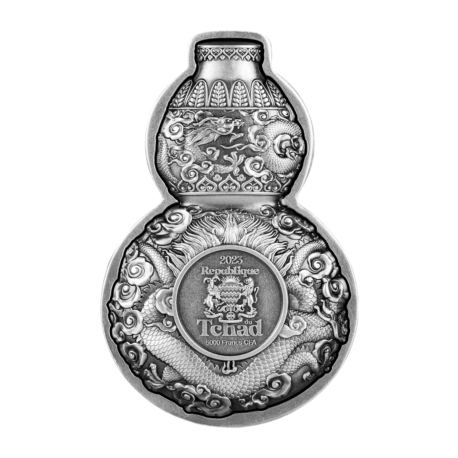 Dragon Hulu Bottle Gourd – 1 oz 999 Fine Silver Coin