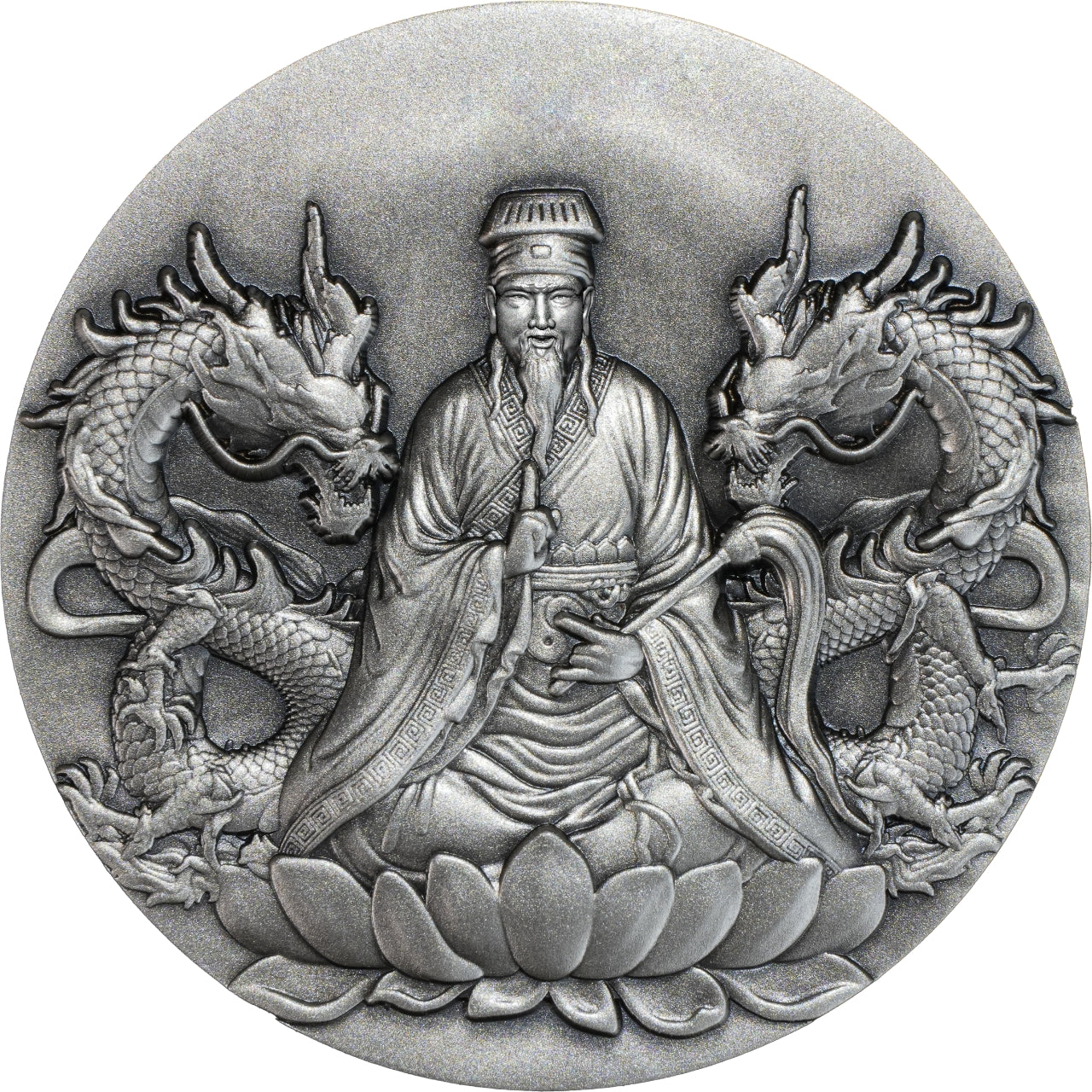 Silver Coin of Grand Master LEE CHUN FENG 李淳風