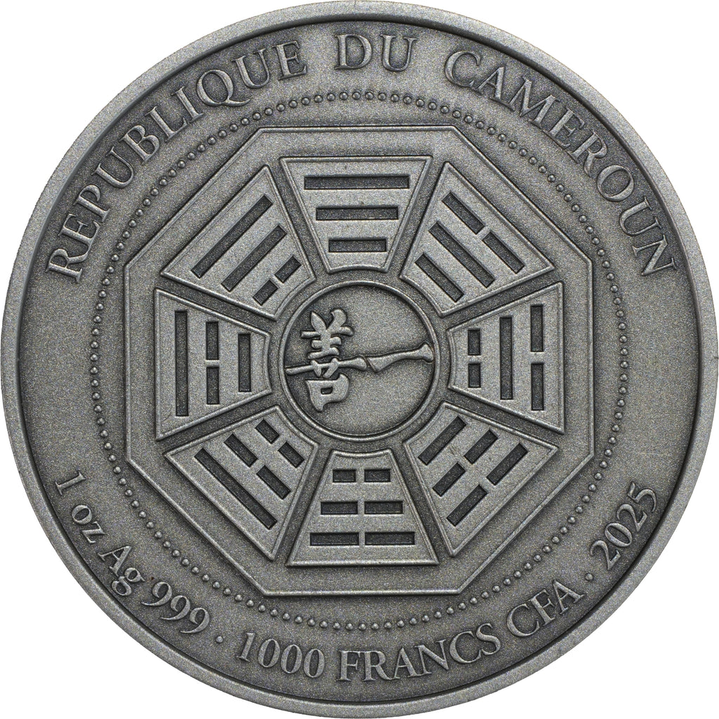 Silver Coin of Grand Master LEE CHUN FENG 李淳風