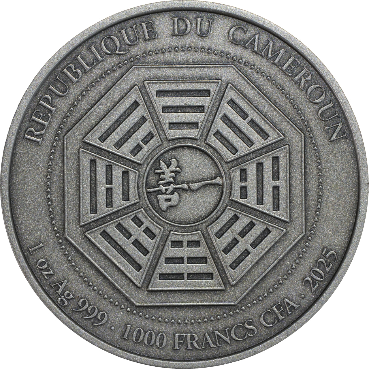 Silver Coin of Grand Master LEE CHUN FENG 李淳風